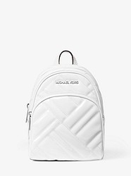 Abbey Mini Quilted Backpack  - OPTIC WHITE - 35S0SAYC0A