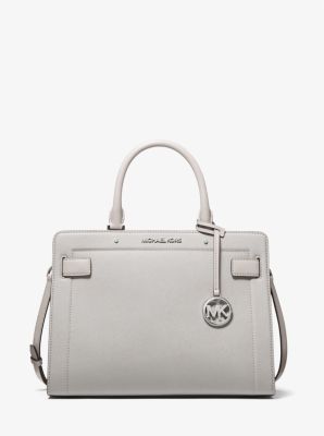 MICHAEL KORS RAYNE MEDIUM SAFFIANO LEATHER SATCHEL