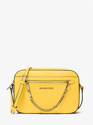 Michael kors jet set crossbody clearance yellow