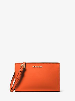 michael kors orange crossbody bag