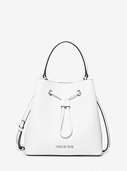Suri Medium Saffiano Leather Crossbody Bag - OPTIC WHITE - 35T0SU2C5L