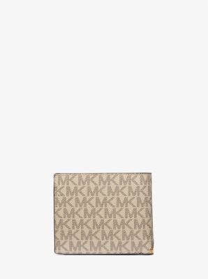Cooper Logo and Faux Leather Billfold Wallet