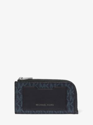 Logo Zip-Around Card Case