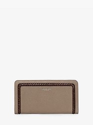 Skorpios Leather Continental Wallet  - DARK TAUPE - 37H5PSKZ1L
