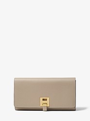 Bancroft Calf Leather Continental Wallet - SAND - 37H8GBNE2L