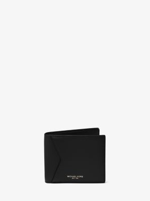 Image of Bryant Pebbled Leather Billfold Wallet