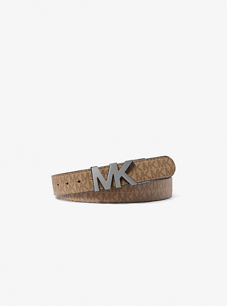 MK Reversible Logo Buckle Belt - Husk - Michael Kors product