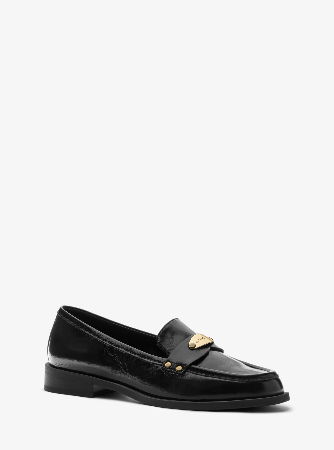 finley crocodile embossed leather loafer