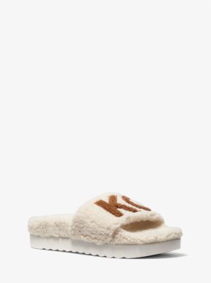 MK Mule Tyra en sherpa - NATUREL(NATUREL) - Michael Kors