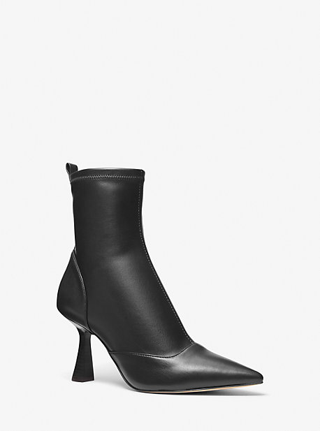 Michael Kors Clara Ankle Boot In Black