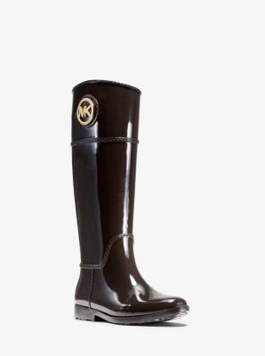 black mk rain boots