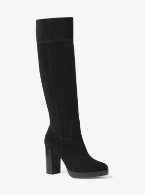 Michael kors hotsell regina suede boots