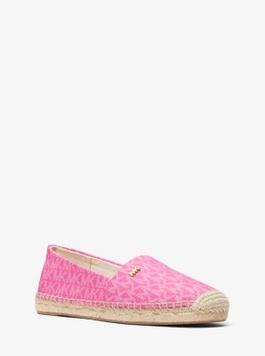 michael kors pink espadrilles