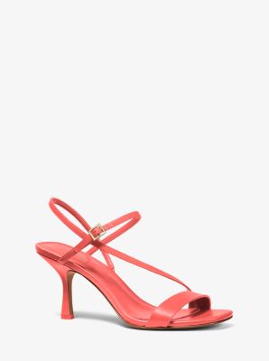 Sandale Tasha en cuir - PAMPLEMOUSSE ROSE(ROSE) - Michael Kors