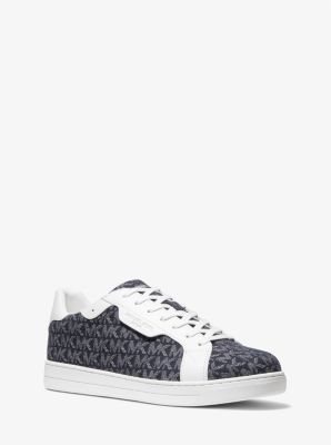 Michael Kors Men's Keating Empire Logo Chain Jacquard Low-Top Sneakers -  Luggage - Yahoo Shopping