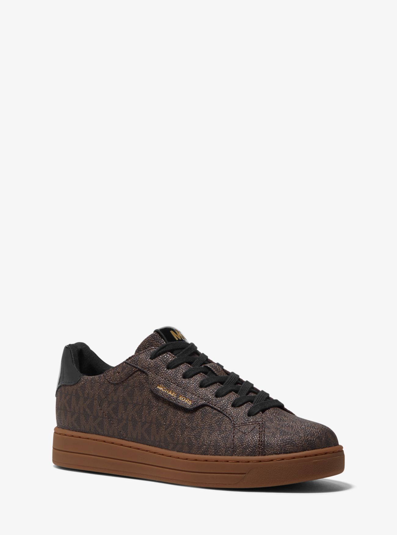 michael kors keating leather sneaker