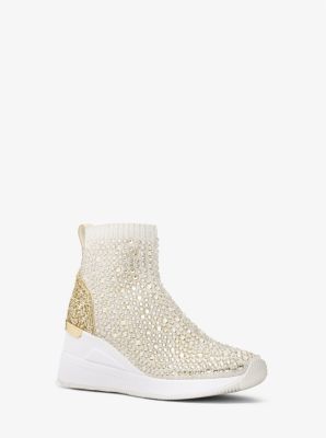 Michael kors skyler knit on sale sneaker