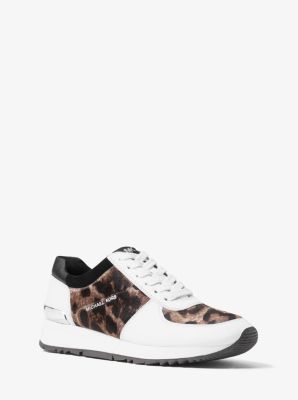 michael kors allie leather sneaker