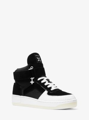 michael michael kors jaden leather sneaker