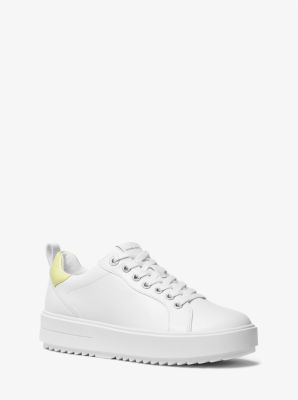 Michael Kors Emmett Strap Lace Up Sneaker in Green