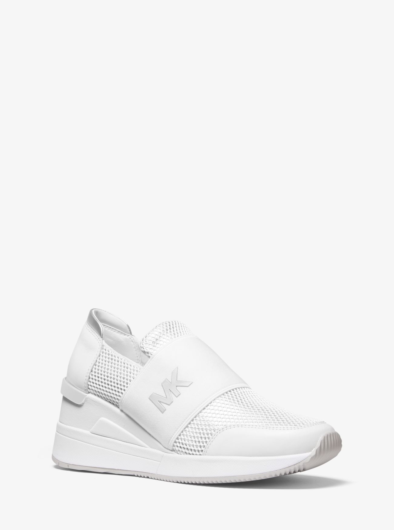 Michael kors deals felix trainer silver