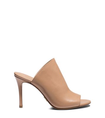Burnett Leather Mule by Michael Kors