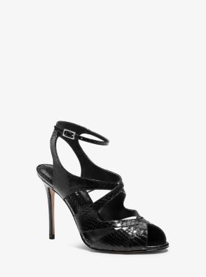 Cordelia Snakeskin Sandal by Michael Kors