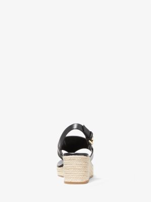 Camila Faux Leather Wedge Sandal