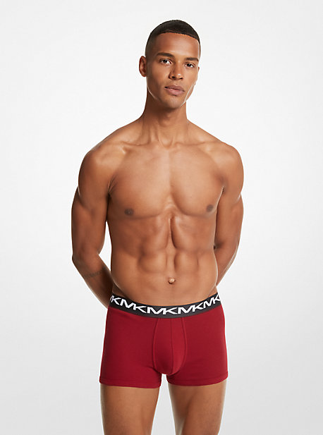 MK 3-Pack Stretch Cotton Trunks - Chili - Michael Kors product