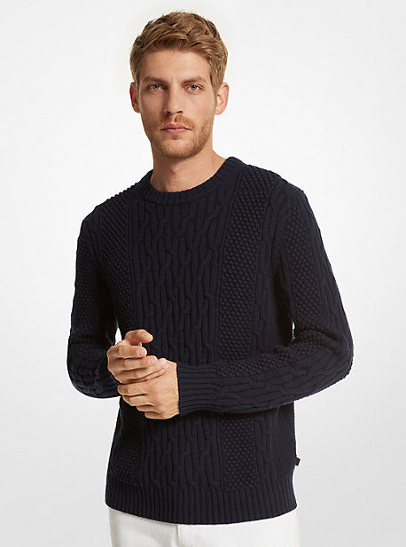 MK Cable Knit Jumper - Midnight - Michael Kors product