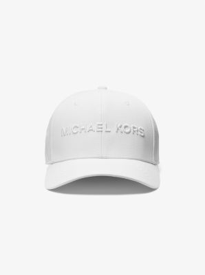 Michael Kors Classic Logo Hat In White
