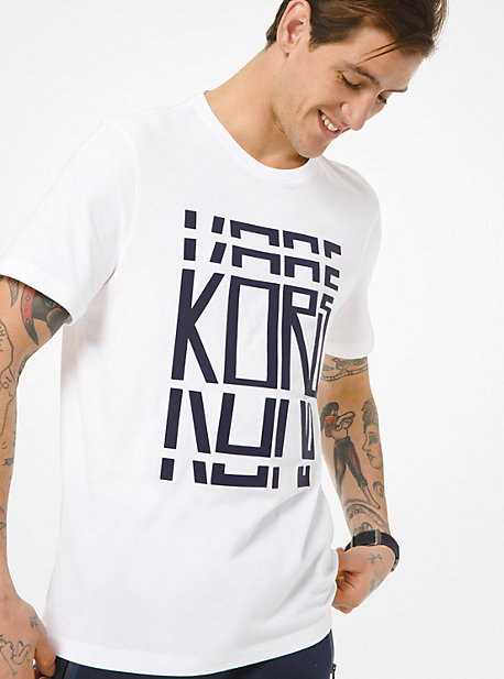 T-shirt KORS en jersey de coton - BLANC(BLANC) - Michael Kors