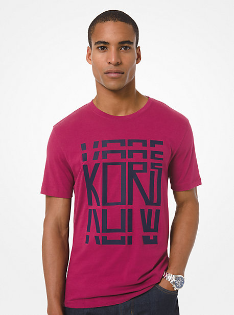 T-shirt KORS en jersey de coton - CASSIS(VIOLET) - Michael Kors