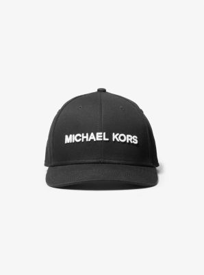 MICHAEL KORS EMBROIDERED BASEBALL HAT