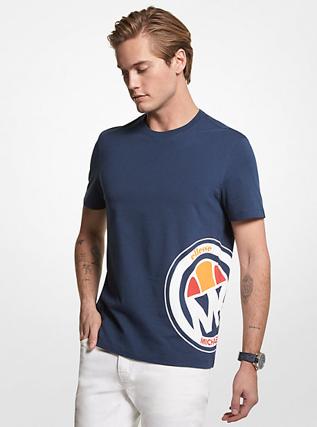 MK X ellesse Logo Cotton T-Shirt - Michael Kors