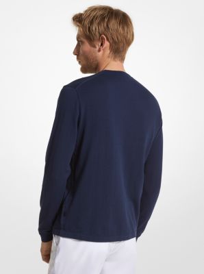 Chandail ras-de-cou en jersey de coton