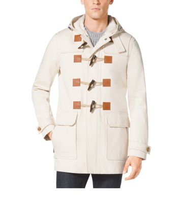 Denim Duffle Coat by Michael Kors