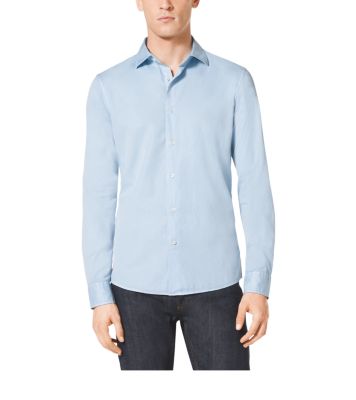 Slim-Fit Cotton Shirt by Michael Kors
