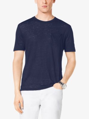 Linen T-Shirt by Michael Kors