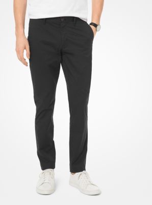 MK Skinny-Fit Stretch-Cotton Chino Trousers - Black - Michael Kors product