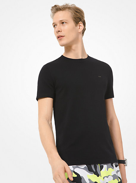 T-shirt en coton - NOIR(NOIR) - Michael Kors