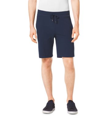 Drawstring Cotton Shorts by Michael Kors