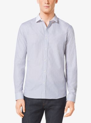 Slim-Fit Cotton Shirt by Michael Kors