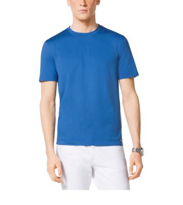Cotton Crewneck T-Shirt by Michael Kors