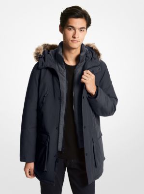 Michael kors clearance navy parka