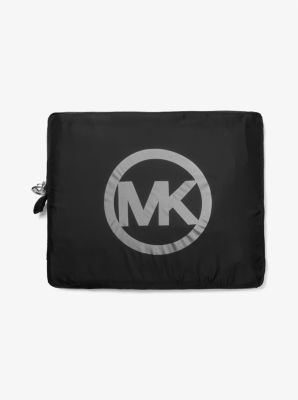 Logo Tape Knit Nylon Blend Travel Accessory Set