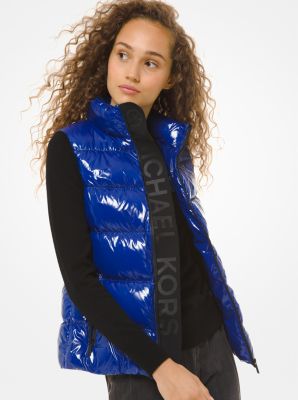 michael kors womens puffer vest