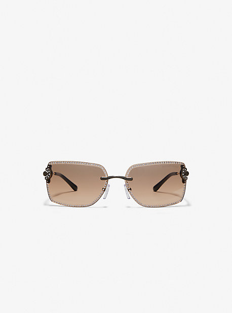 MK Sedona Sunglasses - Light Gold - Michael Kors