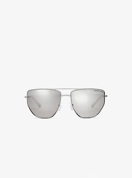 Michael Kors Paros Sunglasses In Silver