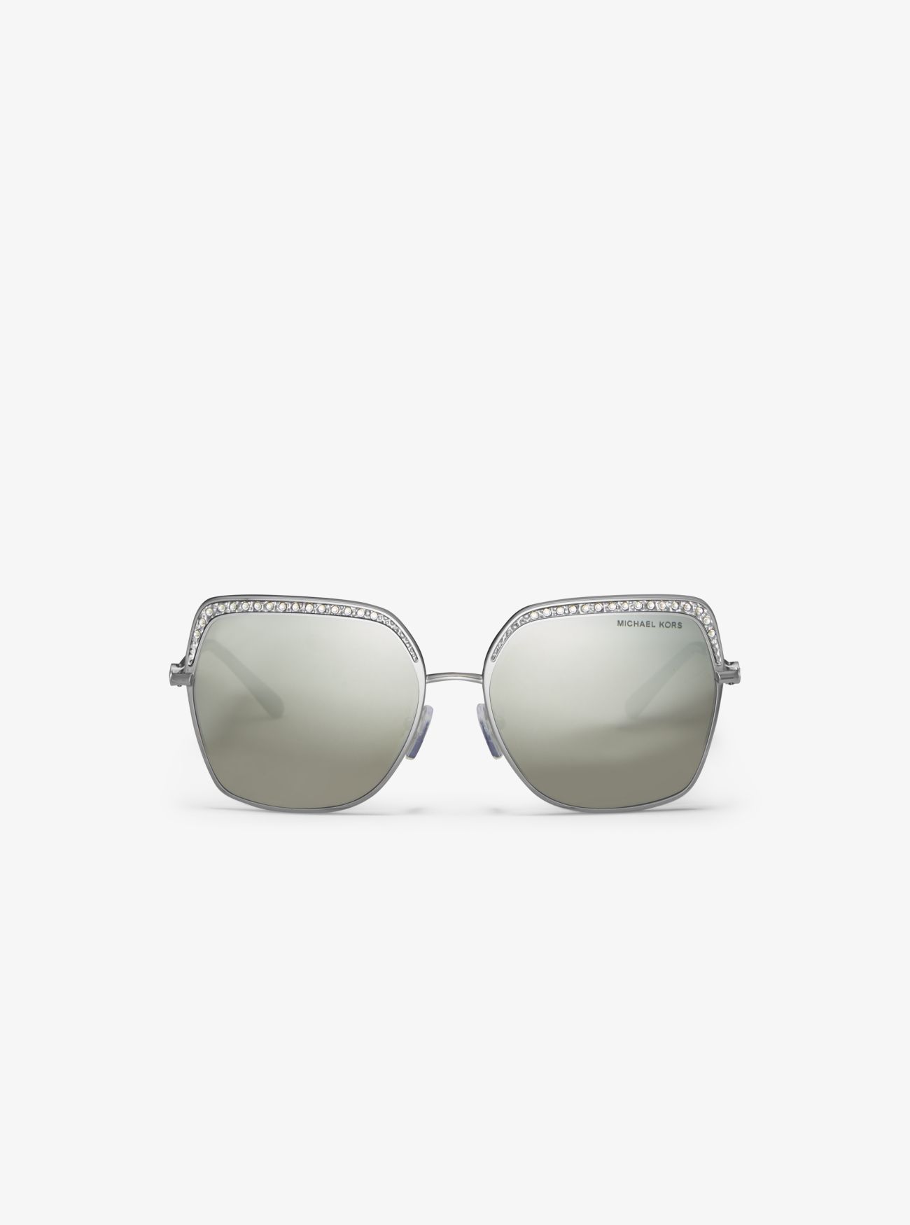 MK Greenpoint Sunglasses - Silver - Michael Kors